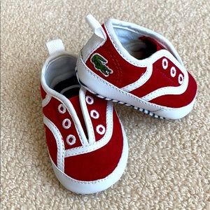 Baby Lacoste shoes